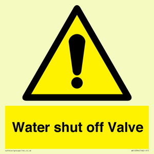 Water shut off Valve